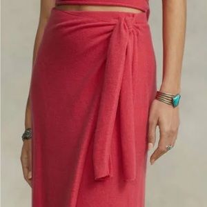 Ralph Lauren Cashmere Wrap Skirt